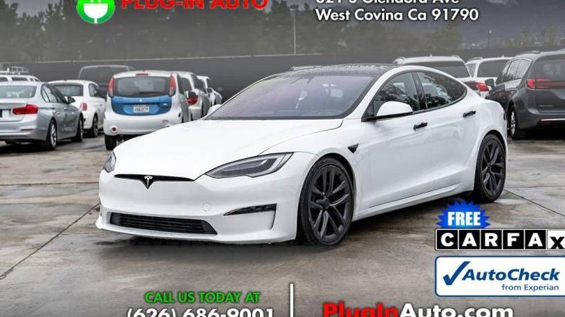 TESLA MODEL S 2022 5YJSA1E50NF464768 image